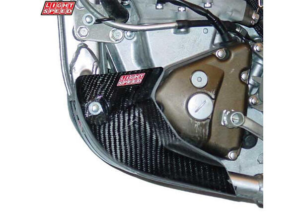 Light Speed Case Guards - Carbon KX250F 04- RMZ250 04- 